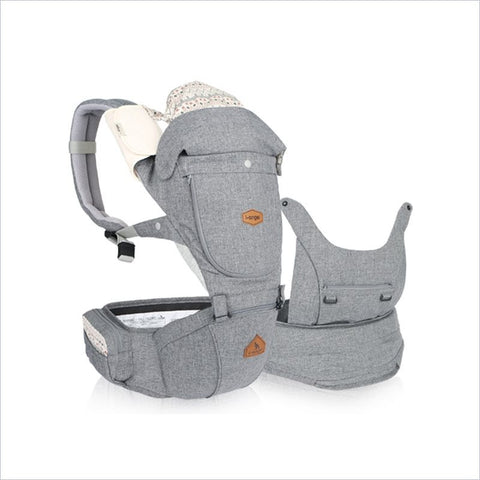 I-Angel Miracle Hipseat Carrier in Melange Grey