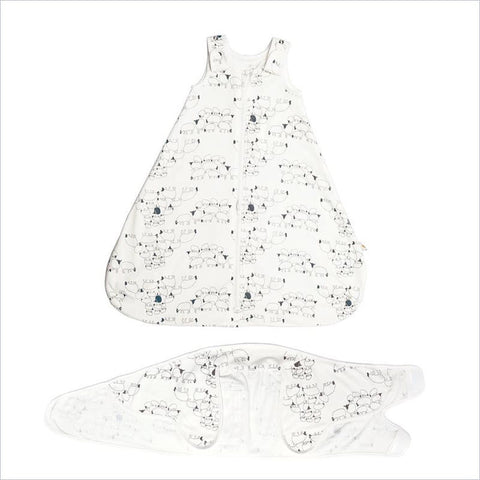 Ergobaby Original Baby Sleeping Bag + Swaddle Set in Sheep