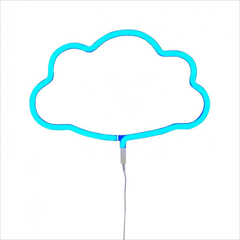 A Little Lovely Company Neon Light: Cloud - Blue