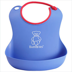 BABYBJORN Soft Baby Bib in Blue