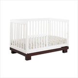 Babyletto Modo 3 in 1 Convertible Wood Crib in Two-tone White/Espresso
