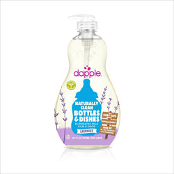 Dapple Baby 500ml Bottle and Dish Liquid in Lavender
