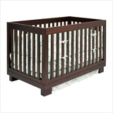 Babyletto Modo 2 Piece 3-in-1 Convertible Wood Crib Set in Espresso