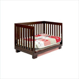 Babyletto Modo 2 Piece 3-in-1 Convertible Wood Crib Set in Espresso