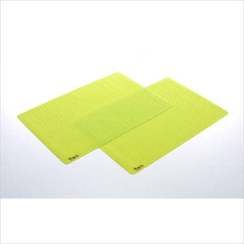 Zoli Baby Matties Silicone Travel Mats in Green