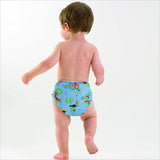 Bummis Cloth Baby Diaper in Big City Pattern