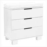 Babyletto Modo 3 Drawer Baby Nursery Changer in White