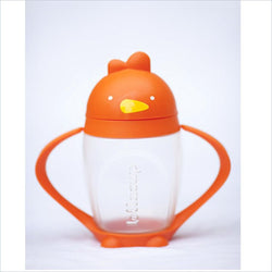 Lollacup Kids Sip Cup in Happy Orange