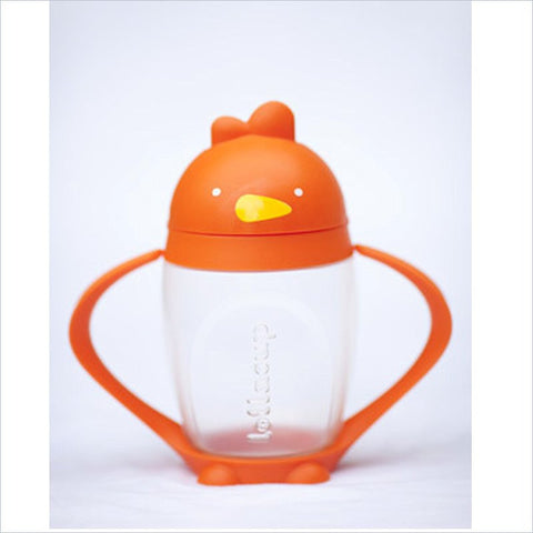 Lollacup Kids Sip Cup in Happy Orange
