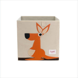 3 Sprouts Kangaroo Storage Box in Orange