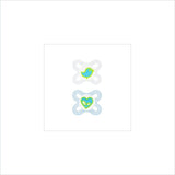 MAM Start 0+ Months Silicone Pacifier - 2 pack