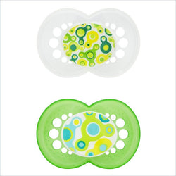 MAM Trends 6+ Months Silicone Pacifier - 2 Pack