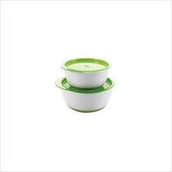 OXO Tot Baby Small & Large Bowl Set in Green