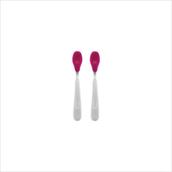 OXO Tot Baby Feeding Spoon Set in Pink