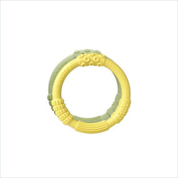 Life Factory Silicone Teether Dual Pack in Yellow/Spring Green