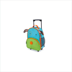 Skip Hop Zoo Luggage Kids Rolling Luggage in Dog
