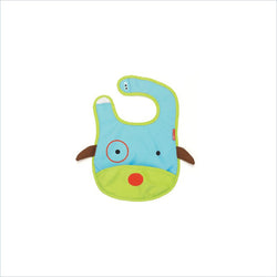 Skip Hop Zoo Tuck-Away Bibs in Dog
