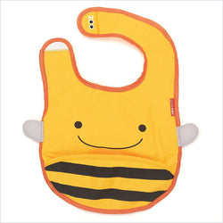 Skip Hop Zoo Tuck-Away Bibs in Bee
