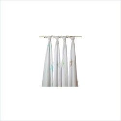 Aden + Anais Classic Swaddle 4-Pack in Super Star Scout