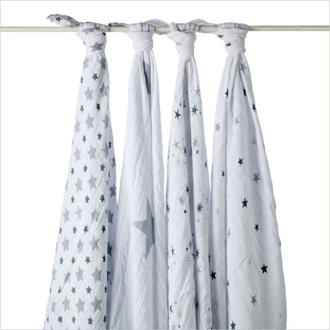 Aden + Anais Classic Swaddle 4-Pack in Twinkle