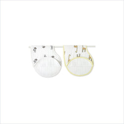 Aden + Anais Burpy Bibs 2-pack in Jungle Jam Giraffe + Monkey