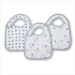 Aden + Anais Nibble Snap Bibs 3-pack in Twinkle