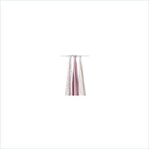 Aden and Anais Bamboo Swaddle 3-pack in Tranquility