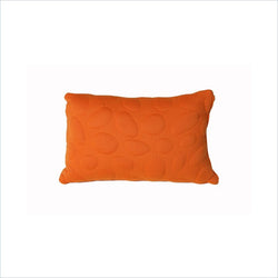 Nook Pebble Pillow in Poppy