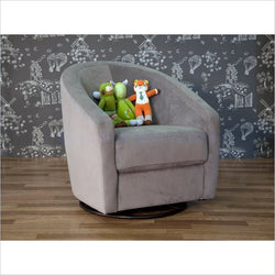 Babyletto Madison Swivel Glider in Slate