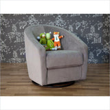Babyletto Madison Swivel Glider in Slate