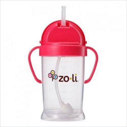 ZoLi Bot XL 9oz Straw Sippy Cup in Pink