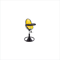 Bloom Fresco Chrome SM+LG Seat Pad with Harness in Canary Yellow