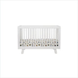 Babyletto Hudson 3-in-1 Convertible Crib with Toddler Rail in White