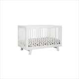 Babyletto Hudson 3-in-1 Convertible Crib with Toddler Rail in White