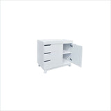 Babyletto Hudson Dresser with Changer Tray in White