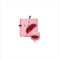 Skip Hop Towel and Mitt Set in LadyBug