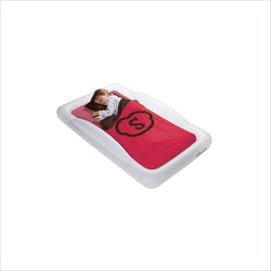 The Shrunks Crest Blanket in Red