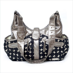 JJ Cole Swag Bag in Silver Drop