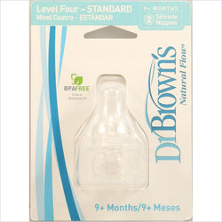Dr. Brown's Standard Replacement Level-4 Silicone Nipple