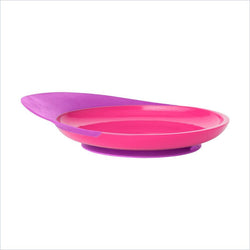 Boon Catch Bowl with Spill Catcher in Pink/Purple