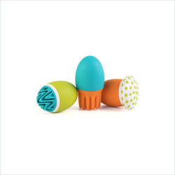 Boon Scrubble Squirting Bath Toys in Orange Multicolor