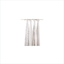 Aden and Anais 4 Pack Swaddling Wraps In Night Sky