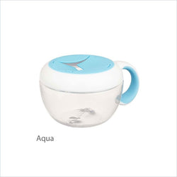 OXO Tot Flippy Snack Cup with Travel Lid in Aqua