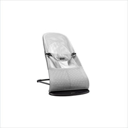 Babybjorn Bouncer Balance Soft in Silver/White Mesh