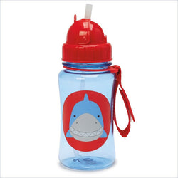 Skip Hop Zoo Straw Bottle In Shark