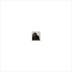 3 Sprouts Gorilla Storage Box in Black