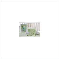 American Baby Company Jersey Mini Crib Sheet in Celery