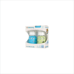 Life Factory Baby Bundle Gift Packs 4 oz Baby Bundles in Sky / Spring Green