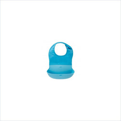 OXO TOT Silicon Roll-Up Bib in Aqua