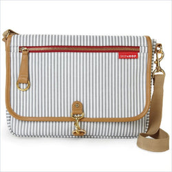 Skip Hop Soho Cross-Body Diaper Clutch in French Stripe